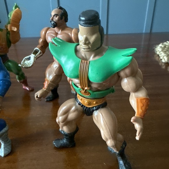 Lot of 7 Vintage MOTU He-Man Figures Skeletor Man-E-Faces Tri-Klops Mekaneck - Picture 5 of 12